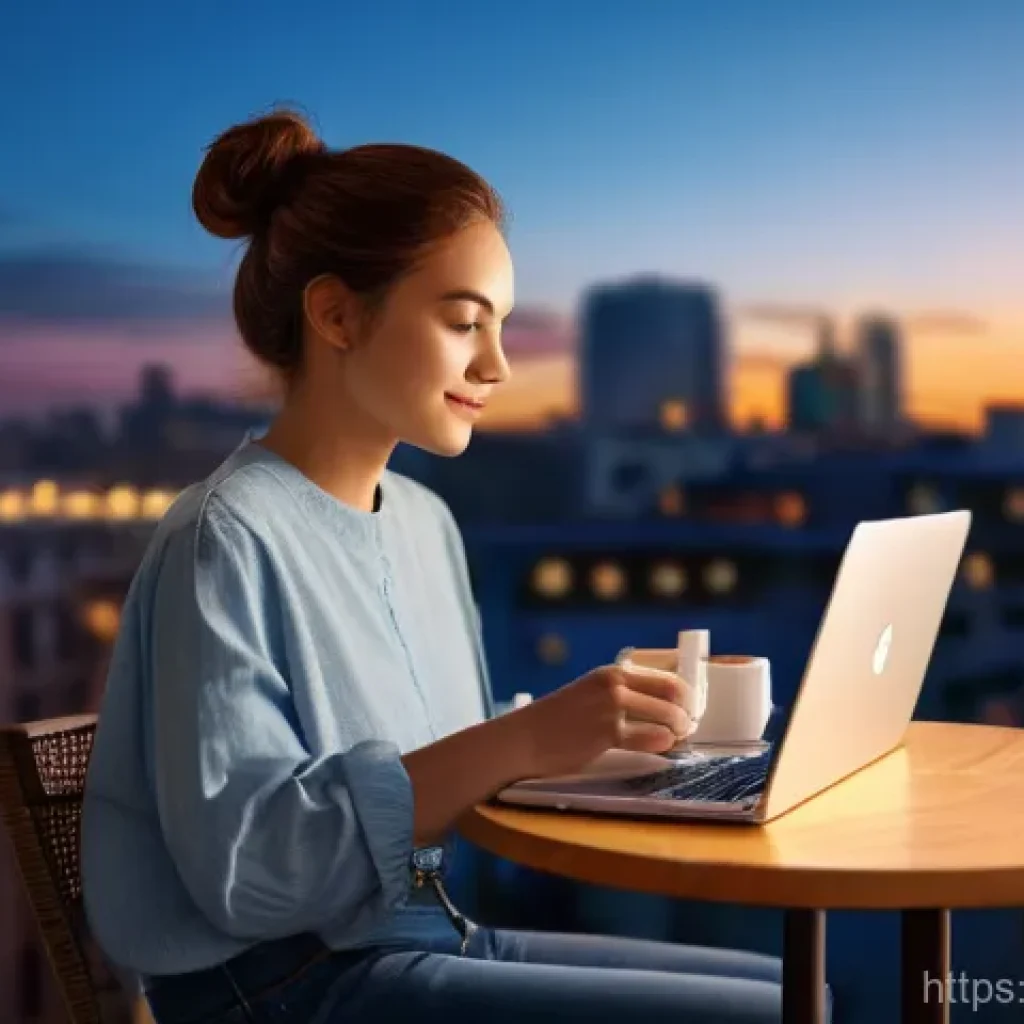 서사 구조와 시간성 - **Prompt: "A vibrant and modern co-working space bathed in warm natural light. In the foreground, a ...